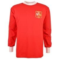 manchester united 1963 fa cup final retro football shirt