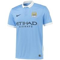 Manchester City Home Shirt 2015/16 Sky Blue