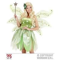Maxi Green Glitter Wings With Gems 106x72cm Accessory For Fairy Tale Fancy Dress