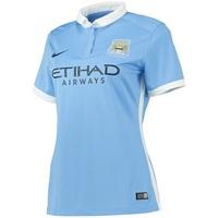 Manchester City Home Shirt 2015/16 - Womens Sky Blue