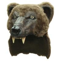 Mask Helmet Bear Brown