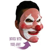 Mask Face Moving Mouth 2 Part Clown Pin