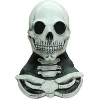 Mask Head & Neck Skull Long White