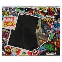 Marvel Retro Red Bi Fold Wallet Mens