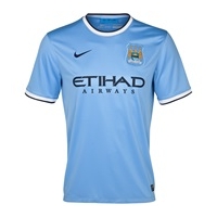 Manchester City Home Shirt 2013/14
