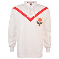 manchester united 1909 fa cup final retro football shirt