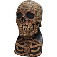 Mask Head & Neck Skull Aztec