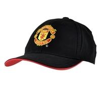 Man Utd Black Child Core Baseball Cap