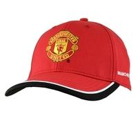 Man Utd Red Taper Baseball Cap