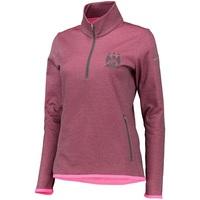 manchester city thermal 12 zip top womens pink