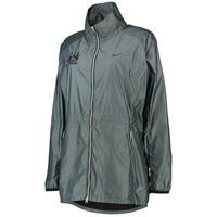 manchester city lux range jacket womens charcoal