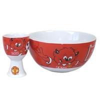 Manchester United FC Cereal Bowl & Egg Cup Set