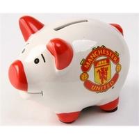 manchester united fc piggy bank