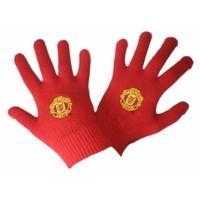 Manchester United FC Knitted Gloves (Small)