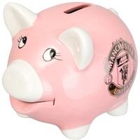 Manchester United FC Pink Piggy Bank