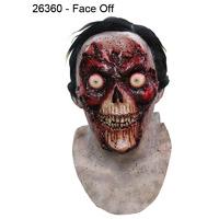 Mask Head & Neck Zombie Face Off