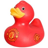 manchester united fc bath time duck red