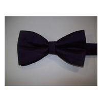 marks spencer purple silk bow tie