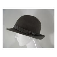 marks spencer grey felted wool trilby style hat size smallmedium