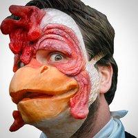 Mask Animal The Crazy Chicken