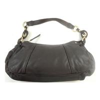 Marks and Spencer Autograph - Size: S - Chocolate Brown Leather Handbag