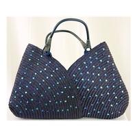 Marks and Spencer\'s beach tote bag M&S Marks & Spencer - Size: L - Blue - Tote bag