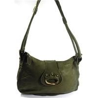 Madi Palletteria Olive Green Italian Leather Shoulder Bag Madi Pelletteria - Green - Shoulder bag
