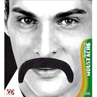 Macho Moustache Adhesive - Black Royal & Regal Novelty Fake False Moustaches