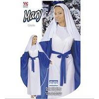 mary costume medium for christmas panto nativity fancy dress