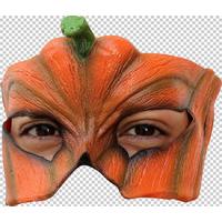 mask half pumpkin