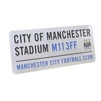 Man City FC Street Sign