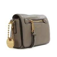 Marc Jacobs Taupe Leather Cross-Body Bag