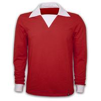 Man. United 1970\'s Long Sleeve Retro Shirt 100% cotton