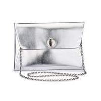 Maddie Silver Clutch Bag