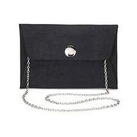 maddie black clutch bag