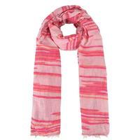 maison scotch woven striped scarf