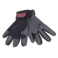 Machine Mart Xtra Oregon Stretch Leather Work Gloves (Medium)