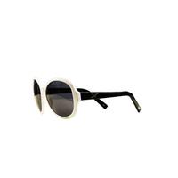 mauboussin eyewear forty seven white and black sunglasses