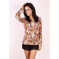 Madam Rage Floral Crew neck jumper