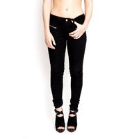 Madam Rage Black Biker Jeans