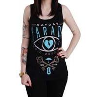 mayday parade hold onto me fitted vest medium