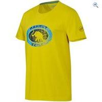 mammut mens seile t shirt size m colour blue