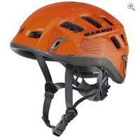 mammut rock rider helmet size 56 61 colour orange