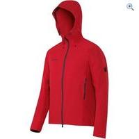 Mammut Men\'s Base Jump SO Hooded Jacket - Size: S - Colour: Red
