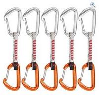 mammut wall express quickdraw 5 pack 10cm colour orange silver
