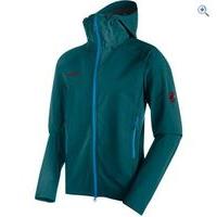 mammut mens base jump so hooded jacket size l colour orion