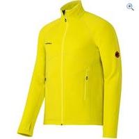 mammut mens aconcagua jacket size m colour limeade