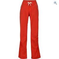 marmot womens leah pant size 10 colour red apple