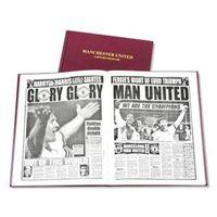 Manchester United Football Newspaper Book