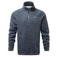 mason half zip vintage indigo